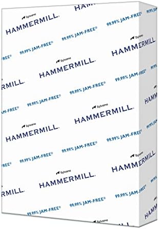 Hammermill Printer Paper, 20 lb Copy Paper, 8.5 x 11-1 Small Pack (400 Sheets) - 92 Bright, Made in the USA