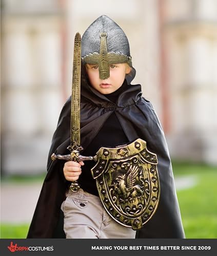 Nicky Bigs Novelties Knight Helmet, Medieval Helmet, Crusader Helmets, Crusader Costume Helmets, Knight Costume