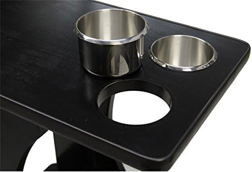 Classic Poker Table Drink Carts with Casters Poker Side Tables Drink Food and Snack Carts