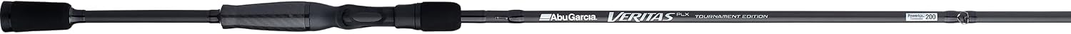 Abu Garcia Veritas Casting BFS Fishing Rod, Balanced and Lightweight Rod, Powerlux 100 Construction, Custom Ergonomic Reel Seat
