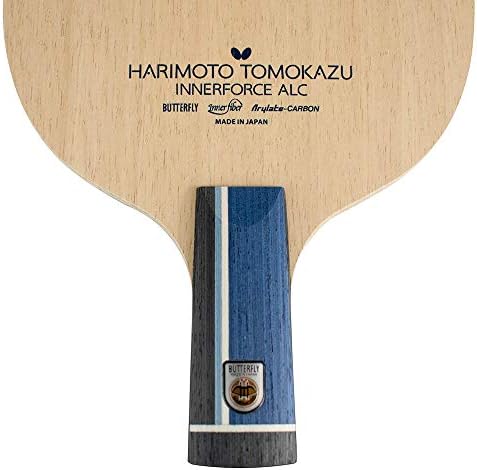 Butterfly Harimoto Innerforce ALC CS Table Tennis Blade - AL Carbon Fiber Blade - Harimoto Innerforce ALC CS Blade - Chinese Penhold Handle Type
