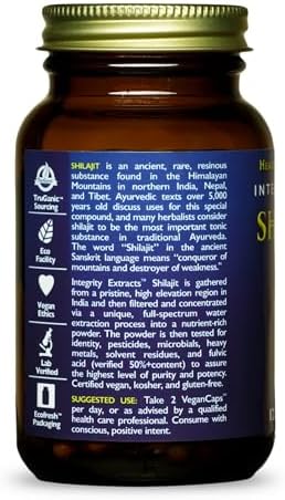 HealthForce SuperFoods Shilajit - 120 VeganCaps