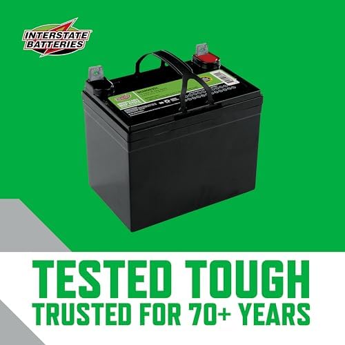 Interstate Batteries 12V 35Ah SLA AGM Deep Cycle Battery Insert Terminal