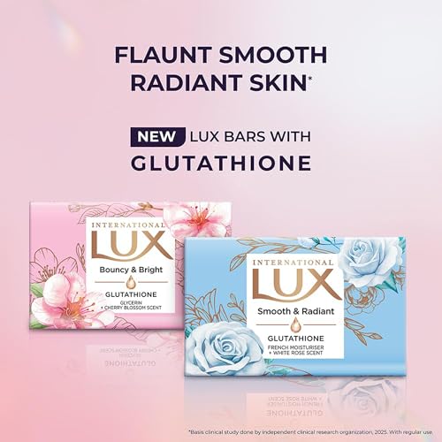 LUX Flaw-less Glow Jasmine Soap Bar, 3x150g