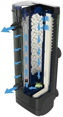 Fluval U4 Underwater Filter, Freshwater and Saltwater Aquarium Filter, A480,Black