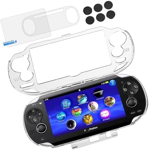 Ultra Clear Crystal Transparent Hard Shell Protective Case Cover Skin for Sony PlayStation PS Vita PSV 1000 PCH-1000 Console