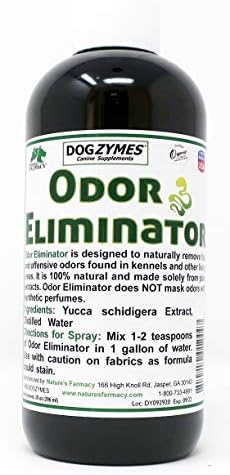 Nature's Farmacy Dogzymes Odor Eliminator 10 oz Liquid Yucca Ammonia Odor Control Concentrate