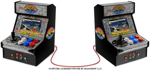 My Arcade Micro Player Mini Arcade Machine: Galaga Video Game, Fully Playable, 6.75 Inch Collectible, Color Display, Speaker, Volume Buttons, Headphone Jack - Electronic Games