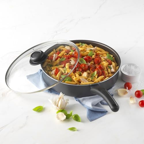 GoodCook Nonstick Sauté Pan, 10 Inch, Black