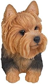 Hi-Line Gift Ltd Yorkshire Terrier Resin Dog Lying Down Statue