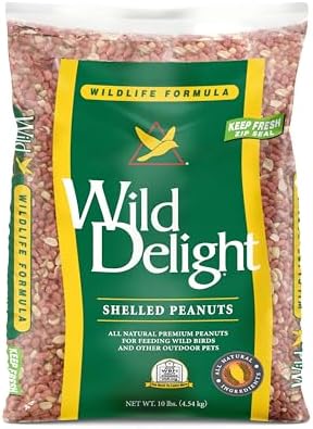 Wild Delight Shelled Peanuts, 10 lb
