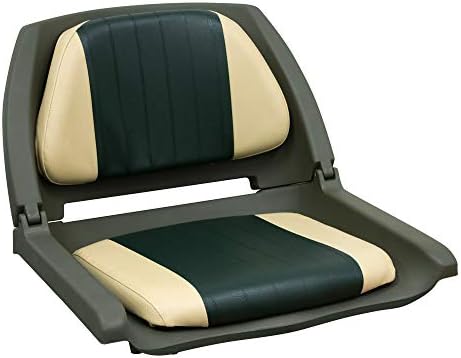 Wise 8WD139 Series Molded Fishing Boat Seat with Marine Grade Cushion Pads