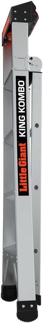 Little Giant King Kombo, 6 ft Fiberglass Multi-Position Ladder, 13906-001