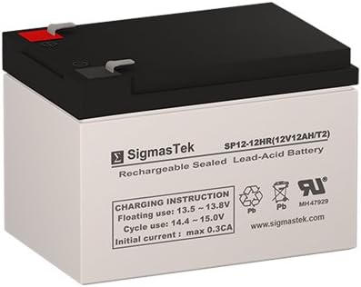 Peg Perego Craftsman ATV Compatible Battery Replacement by SigmasTek - 12 Volt 12 AmpH