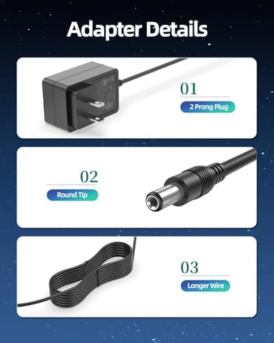Superer 14V Charger Fit for Halo Bolt Air 58830, 55830, 57720, 44400