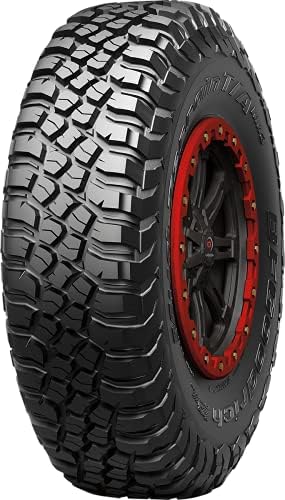 BFGoodrich Mud Terrain T/A KM3 Radial Car Tire for Light Trucks, SUVs, and Crossovers, 32x10.00R15NHS/8PR Q 124Q | ATV & UTV Mud Terrain All Season Traction 124Q Rated D (8 Ply) Radial Construction Raised Black Letters Tire