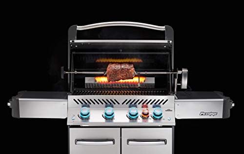 Napoleon Commercial Grade Rotisserie Kit - Fits Prestige/PRO 500/LEX 485, 31-in, Stainless Steel, Food to 25lbs