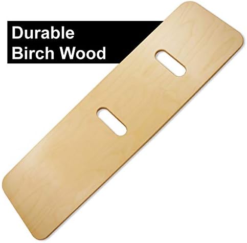 Rehabilitation Advantage Durable Birchwood Transfer Board, 40" Long, Wood