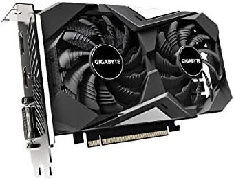 GIGABYTE GeForce GTX 1650 D6 WINDFORCE OC 4G (rev. 2.0) Graphics Card, 172mm Compact Size, 4GB 128-Bit GDDR6, GV-N1656WF2OC-4GD REV2.0 Video Card
