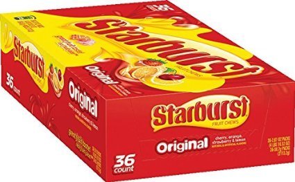 Starburst Tropical Singles, 36-Count