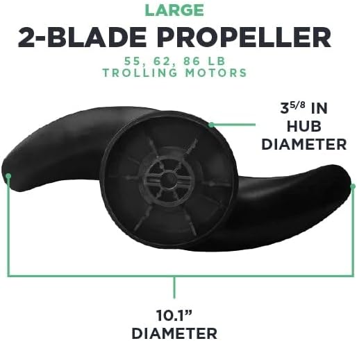 Newport Newport Replacement Trolling Motor Prop for 40lb, 46lb Motors