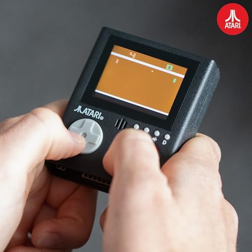 Mini Retro Games Console, 150 in-Built Games, 8-Bit Retro Gaming Handheld Console, 1.8” Full Colour LCD Screen Pocket Console, Immersive Sound Games Console - ThumbsUp!