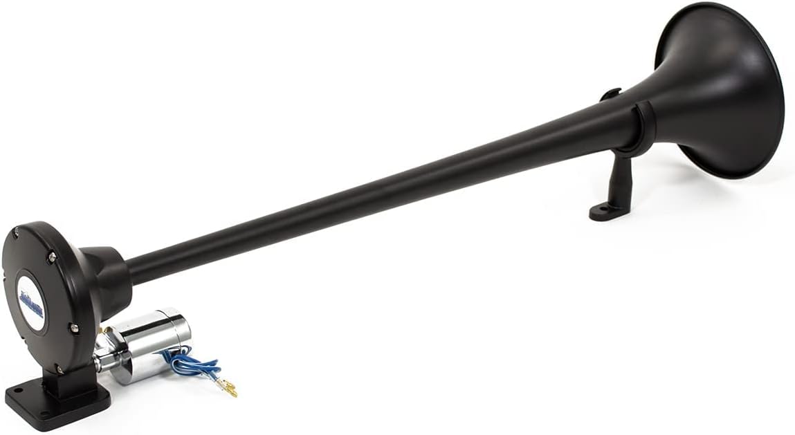 HornBlasters Safety Horn 1.5 Gallon 150PSI Air Horn Kit - All-In-One Air System - Easy Install - Super Efficient