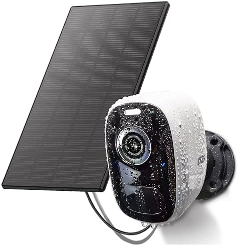 DCT Magnetic Security Camera Outdoor: See Who at Door in 2K - 10s No-Drill