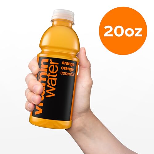 vitaminwater Refresh Tropical Mango, Flavored Water Beverage Bottles, 20 fl oz, 12 Pack