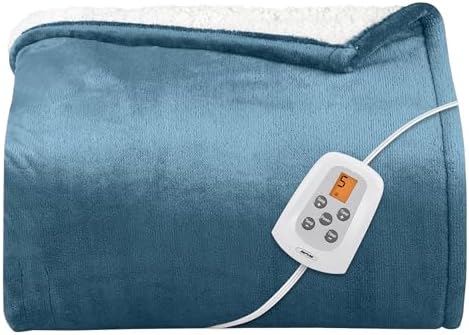 HEYNEMO Electric Blanket King Size with Dual Control
