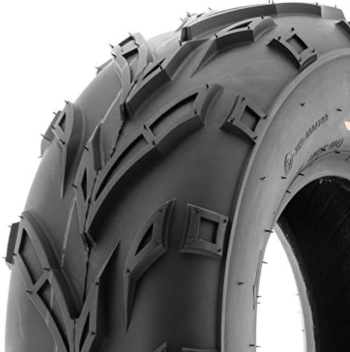 SunF A004 ATV UTV Off-Road Tire 22x10-10, 6 PR, Track & Trail, Tubeless