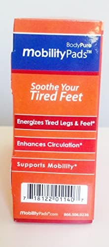 BodyPure | Mobility Circulation Foot Patches | Made with Lavender, White Tourmaline