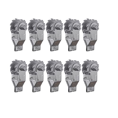 FENSMILE Electric Fence Wire Strainers, 10-Pack Inline Ratchet Tensioners