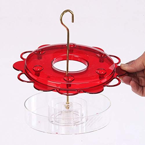 Nature Products 1002 Hummerfest Hummingbird Feeder | Easy to Fill and Clean Design for Season-Long Hummingbird Feeding