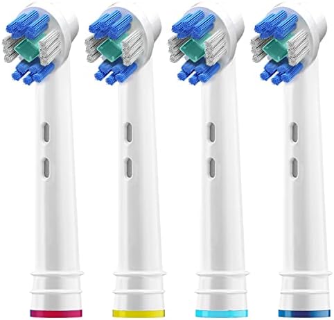Replacement Brush Heads Compatible with Oral b Braun- 12 Electric Toothbrush Heads for Oralb- Double Clean