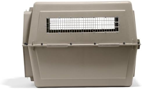Petmate Ultra Vari Dog Kennel - Portable Crate for Extra Large Dogs 90-125 lbs - Airline-Friendly - Heavy-Duty Plastic Shell - For Home and Travel