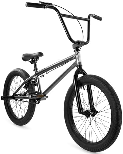 Elite BMX Stealth Freestyle Bike for Youth & Adults, Durable Steel Frame, Available in 16", 18", and 20" Sizes