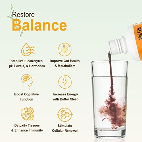 Vital Earth Minerals Fulvic Humic Mineral Blend Liquid – Fulvic Acid Supplement with 70+ Trace Minerals, Electrolytes for Recovery, Balance & Energy
