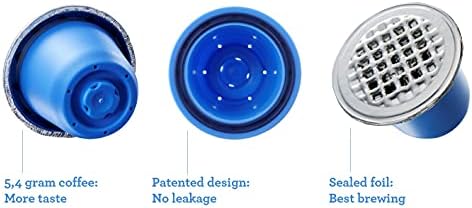 Reusable Nespresso Pods - Patented Sealing System, No Glue - Made in Holland - 25% More Coffee - 2 Capsules, 100 Foil Lids, Sealer & Spoon - BPA-Free
