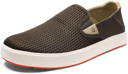 OluKai Lae'ahi Men's Slip On Shoes, Breathable Everyday Sneaker