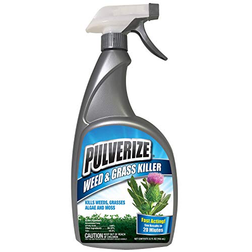 Pulverize Weed and Grass Killer Spray - Fast-Acting, Non-Selective Herbicide for Lawns