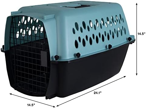 Petmate Fashion Vari Kennel, 19", for Dogs Up to 10 Lbs, 19.1"L x 12.6"W x 10.0"H, Made in USA