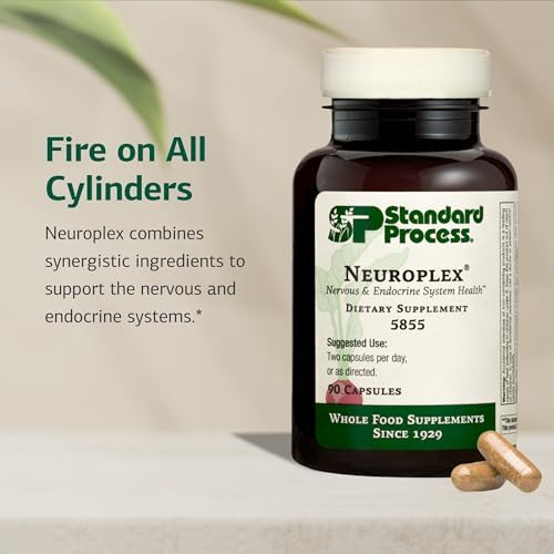Standard Process - Neuroplex - Supports Nervous and Endocrine Systems - 90 Capsules