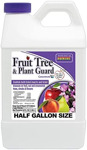 Bonide Fruit Tree & Plant Guard, 32 oz Concentrate | Multi-Purpose Fungicide, Insecticide, Miticide, For Home Gardening
