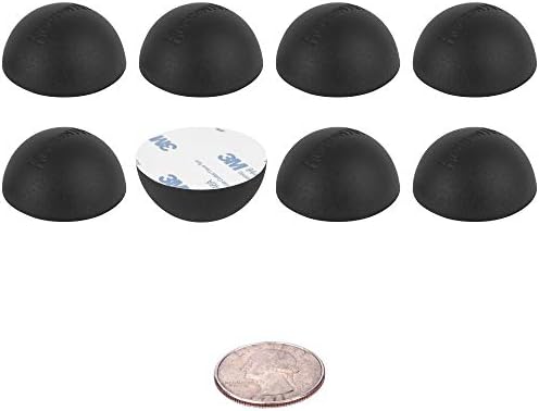 Hudson Hi-Fi Speaker Isolation Feet (4-Pack, 1") – Adhesive Silicone Anti-Vibration Pads for Speakers, Turntables, Subwoofers & Amplifiers, Supports 5-18 lbs Per Pad