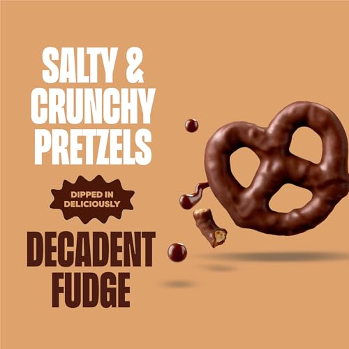 Glutino Chocolate Fudge Covered Pretzels, 5.5 Ounce (Pack of 1)