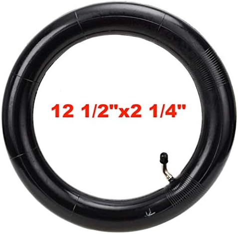 1-Pack 12.5" Scooter Inner Tube 12 1/2 x 2 1/4 Angled Valve Stem 12.5" x 2.25" Tube Compatible with 12.5X1.75 12.5 X 1.95 12.5 X 2.125 12.5 x 2.25