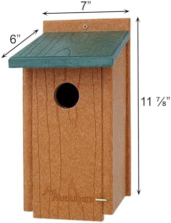 Woodlink NAGGBB Audubon Going Green Bluebird House , 12 Inch