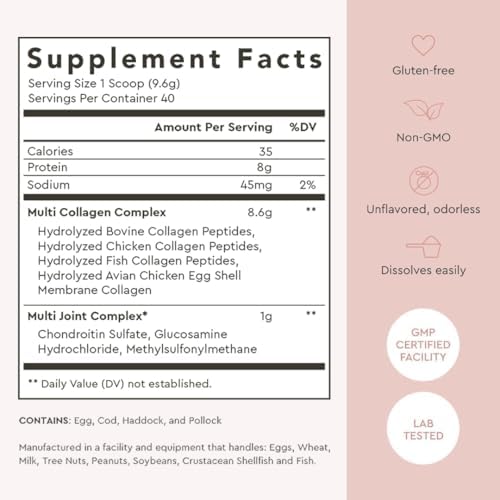 Alaya Multi Collagen Powder - Type I, II, III, V