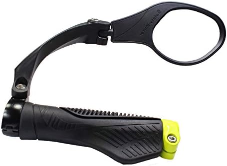 Hafny Handlebar Bike Mirror, Stainless Steel Lens, Bicycle Mirror, Safety Reflector, E-bike Mirror, Cycling Mirror, HF-MR081